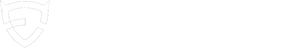 White logo Clickfunded on a white background