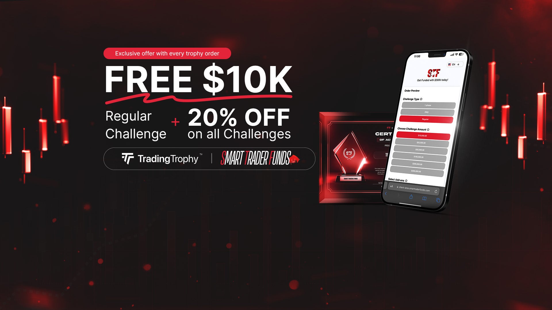 exclusive smart trader funds offer