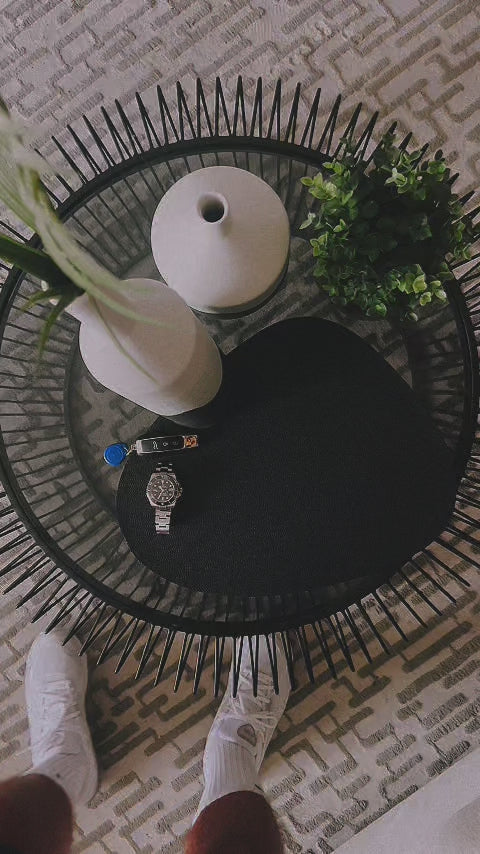 reel trading trophy on table